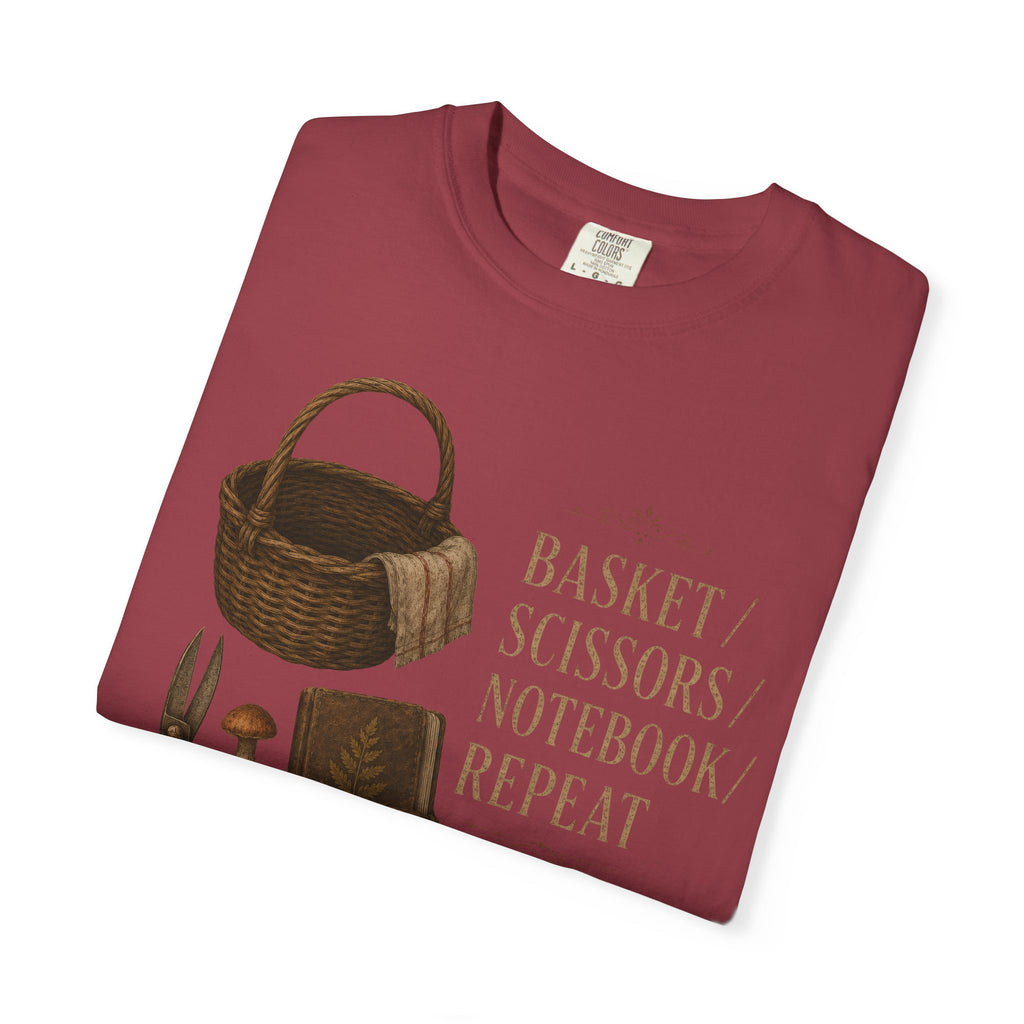 Basket Scissors Notebook Repeat T‑Shirt