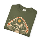 Hidden Forest Silhouette Mushroom T‑Shirt