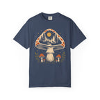Hidden Forest Silhouette Mushroom T‑Shirt