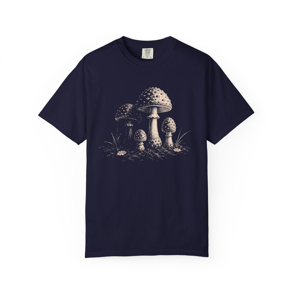 Spotted Cap Gathering T‑Shirt