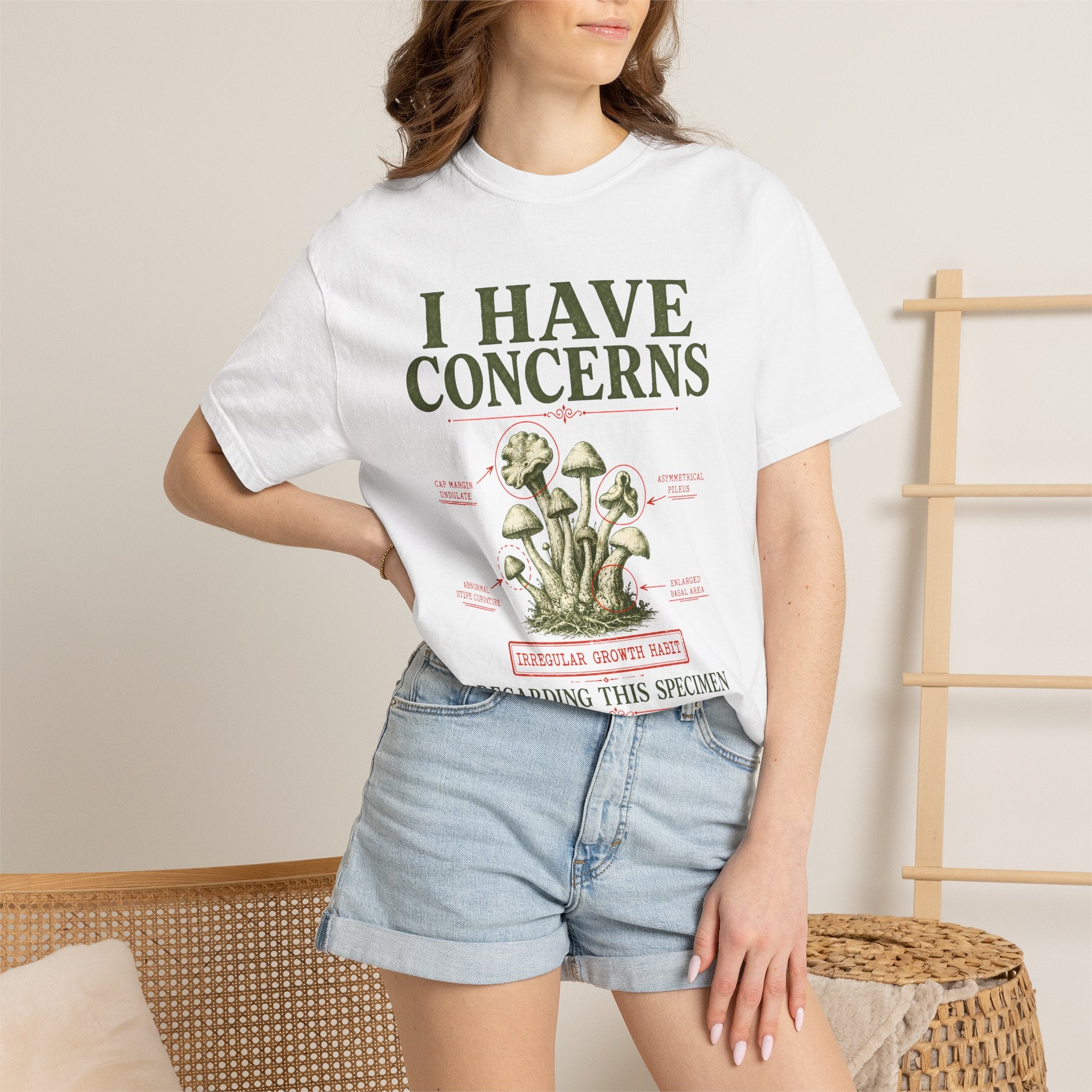 Concerns Regarding Specimen T-Shirt