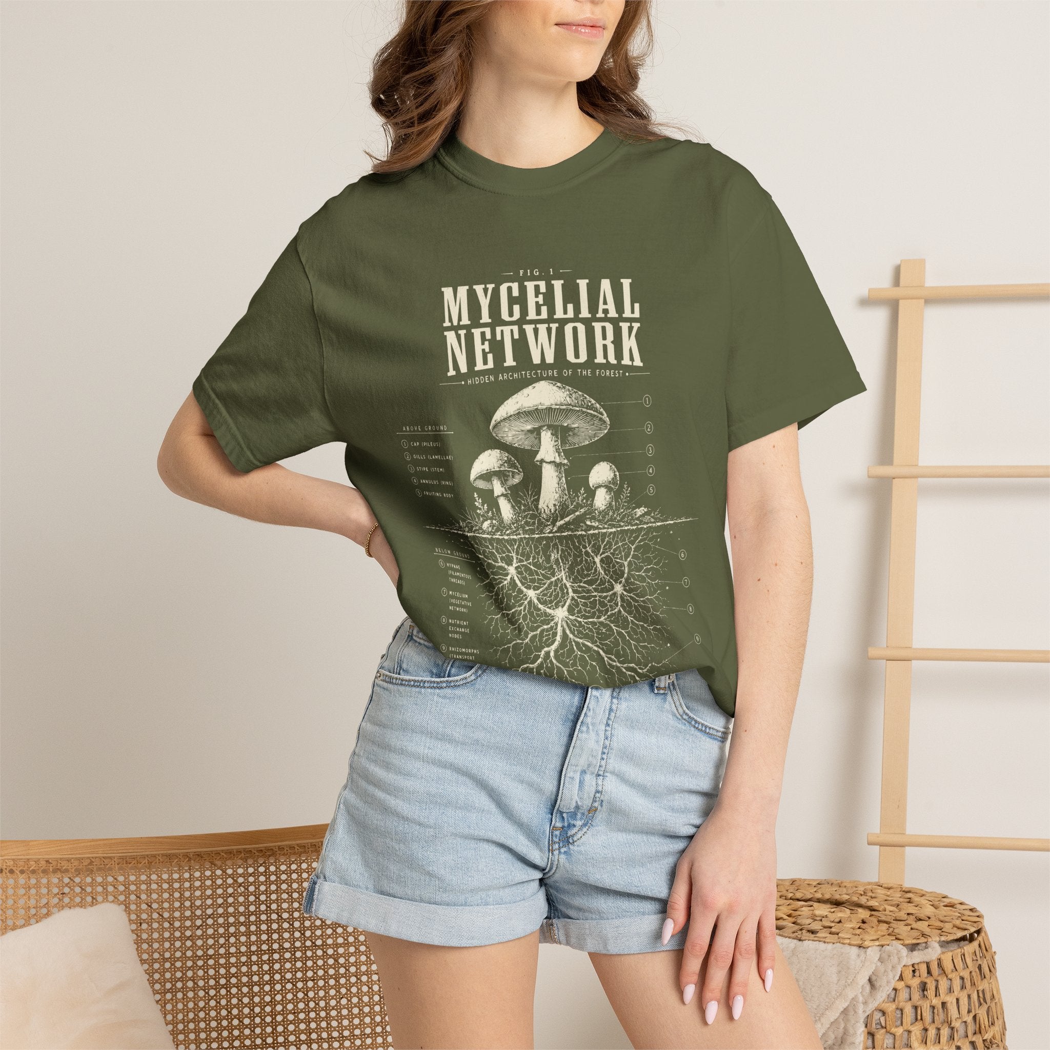 Mycelial Network T‑Shirt