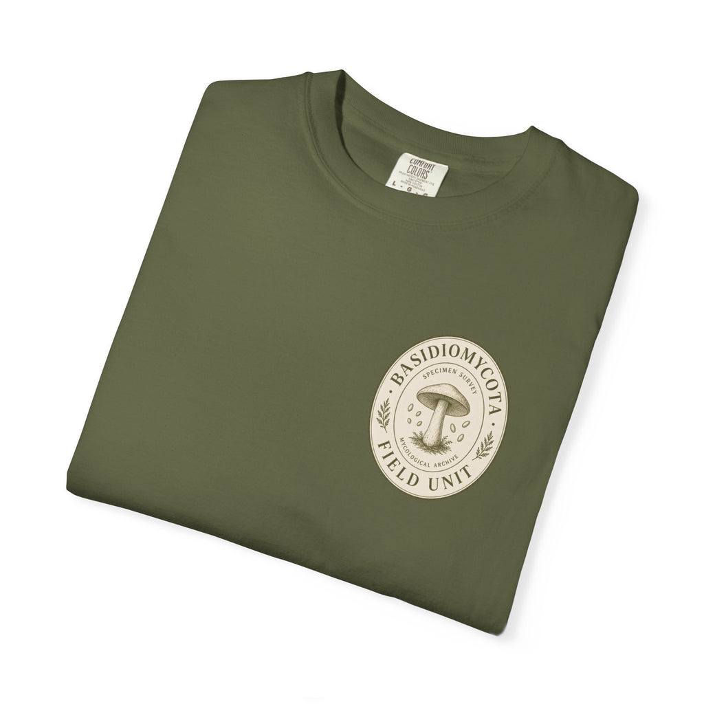 Basidiomycota Field Unit Patch T‑Shirt