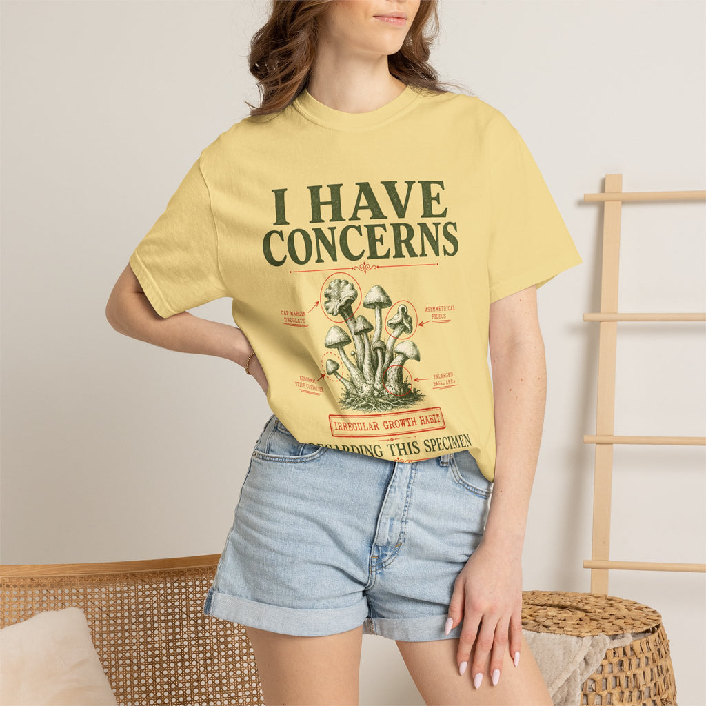 Concerns Regarding Specimen T-Shirt