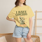 Concerns Regarding Specimen T-Shirt