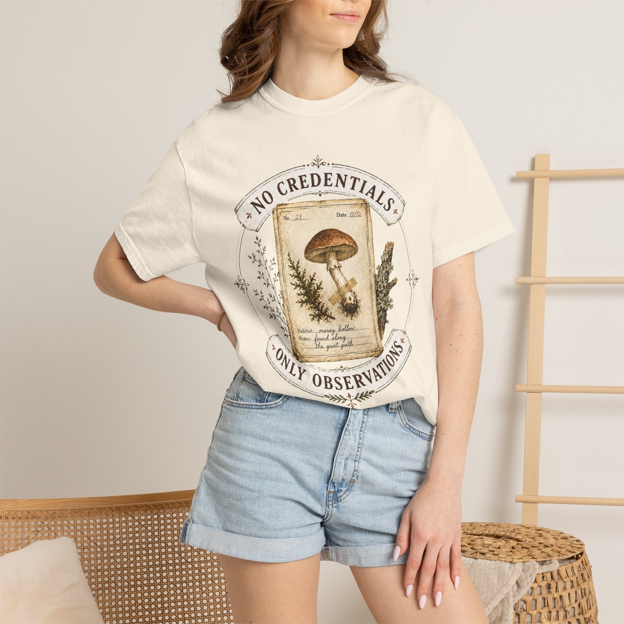 No Credentials, Only Observations T-Shirt