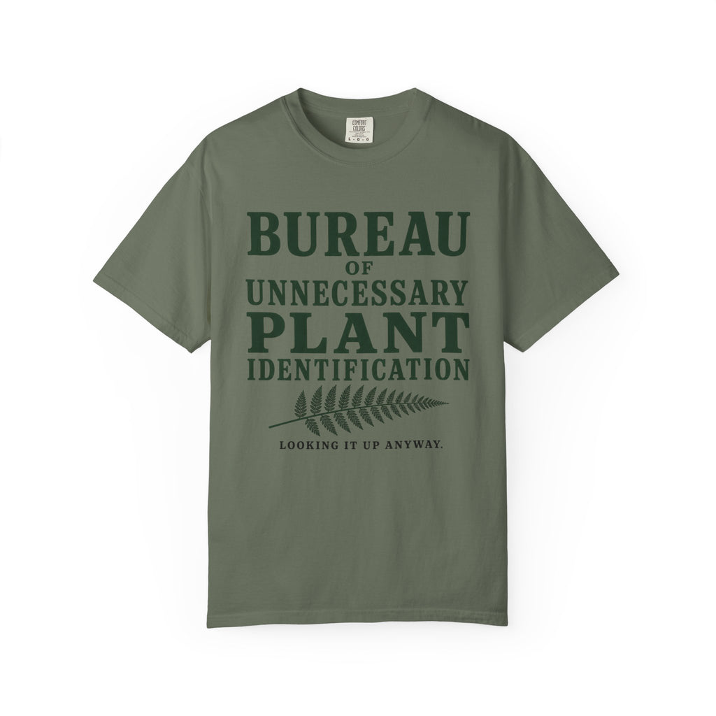 Bureau of Unnecessary Plant Identification T-Shirt