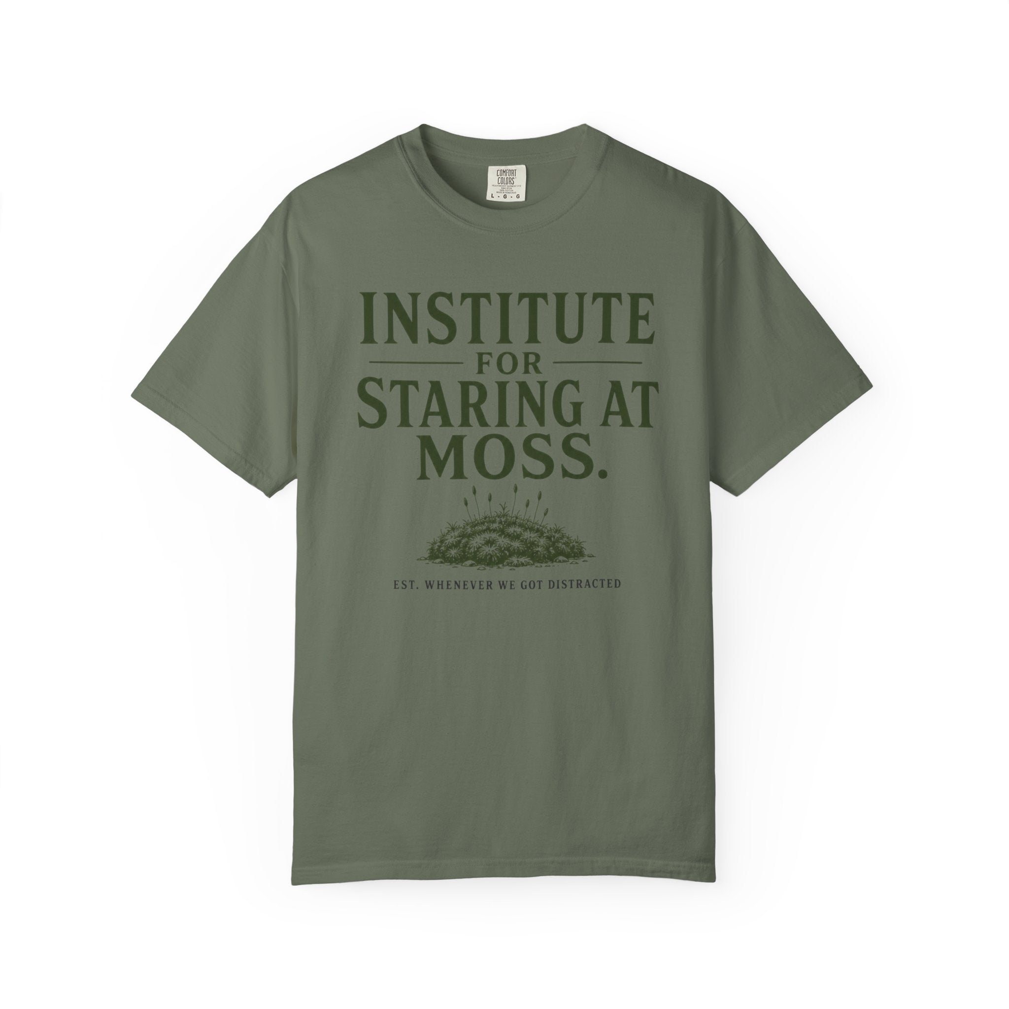 Institute for Staring At Moss T-Shirt