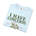 Concerns Regarding Specimen T-Shirt