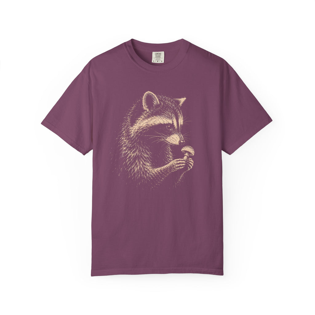 Raccoon Mushroom Bandit T‑Shirt