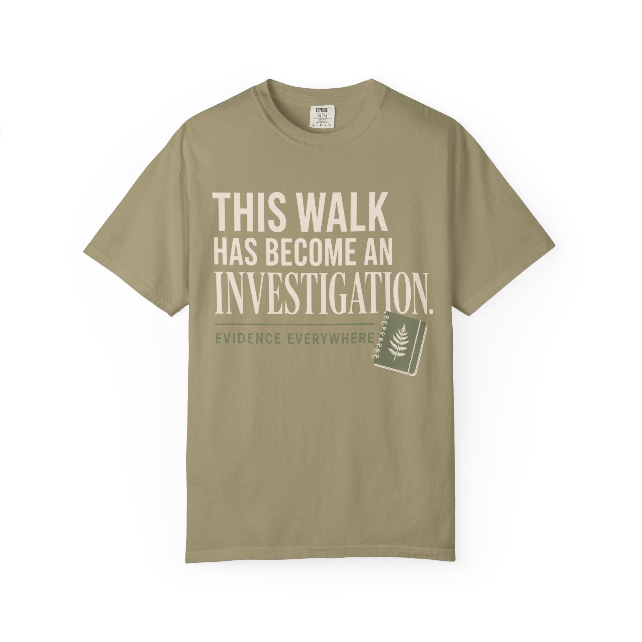 This Walk Has Become An Investigation T‑Shirt