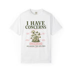 Concerns Regarding Specimen T-Shirt