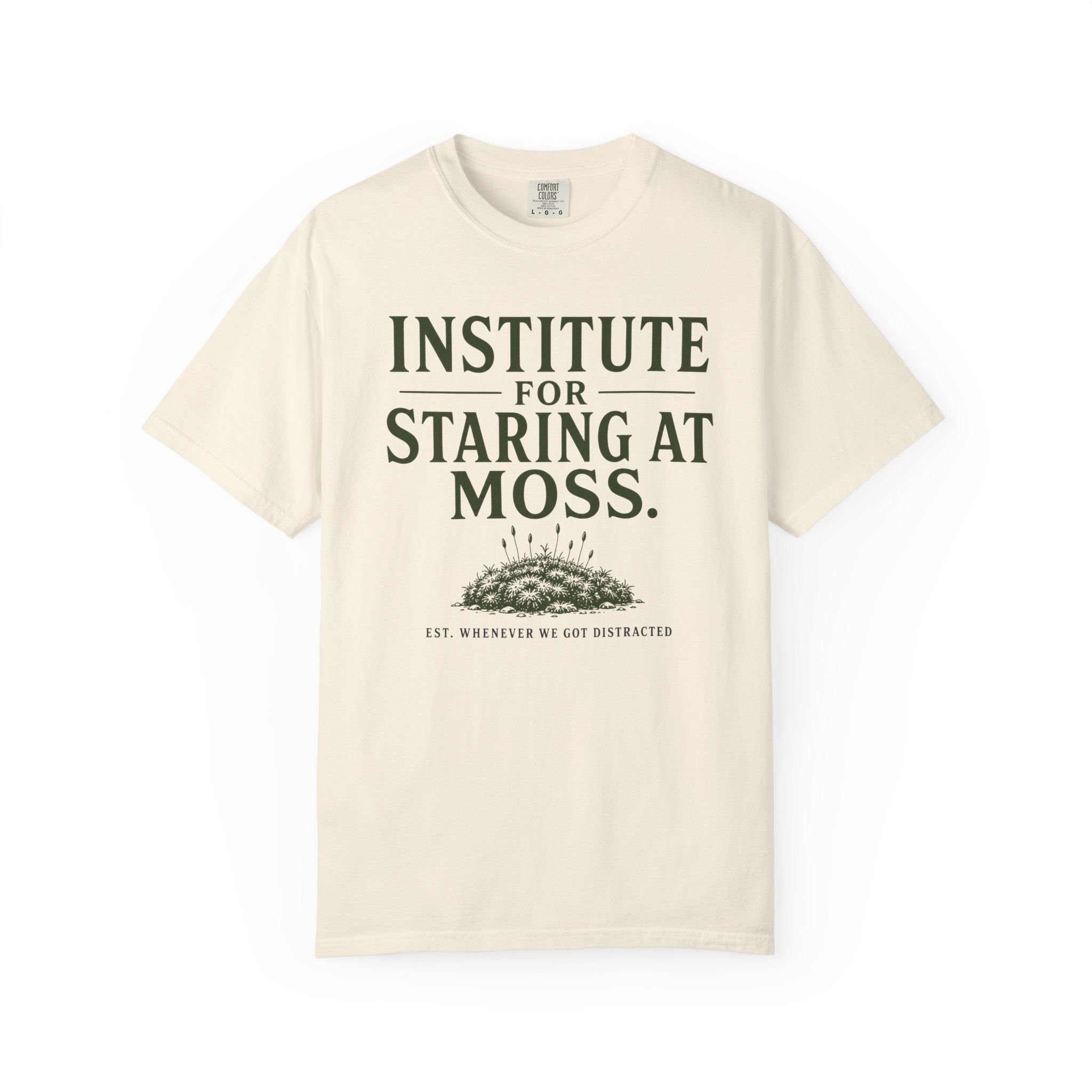 Institute for Staring At Moss T-Shirt