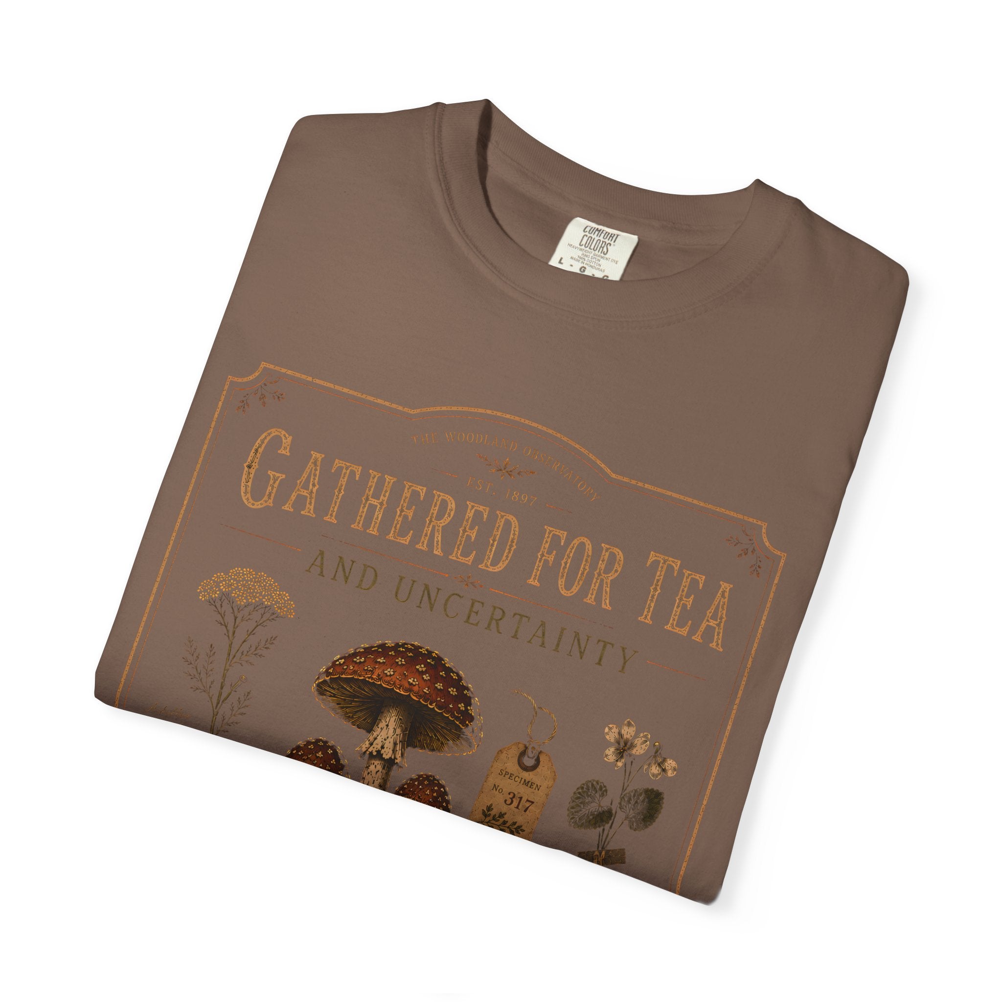 Gathered for Tea and Uncertainty T‑Shirt