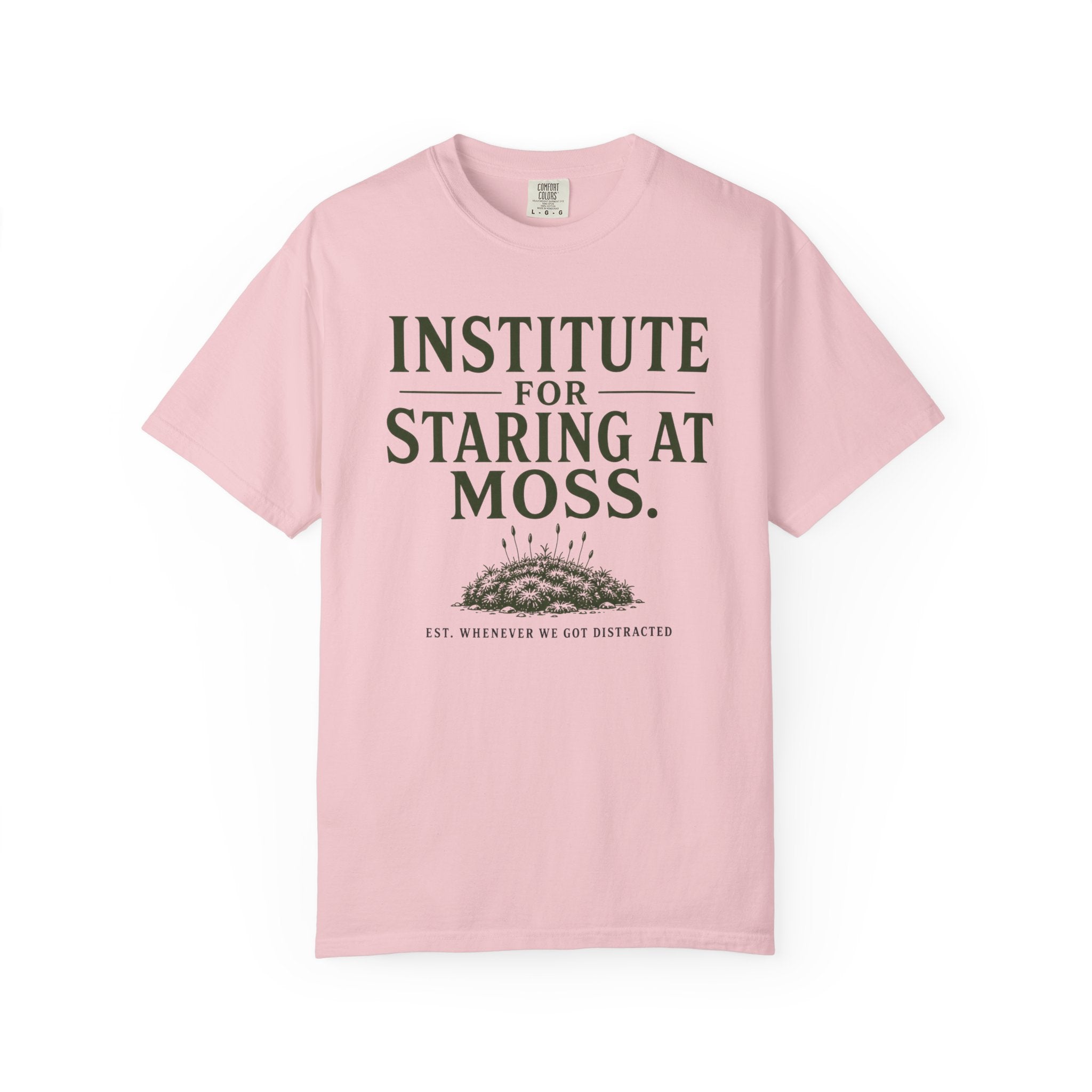 Institute for Staring At Moss T-Shirt