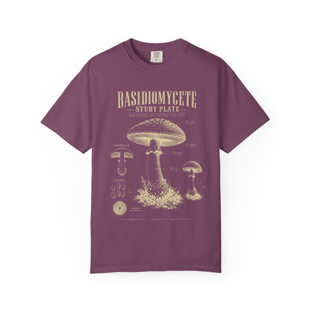 Basidiomycete Study Plate T‑Shirt