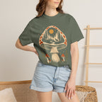 Hidden Forest Silhouette Mushroom T‑Shirt