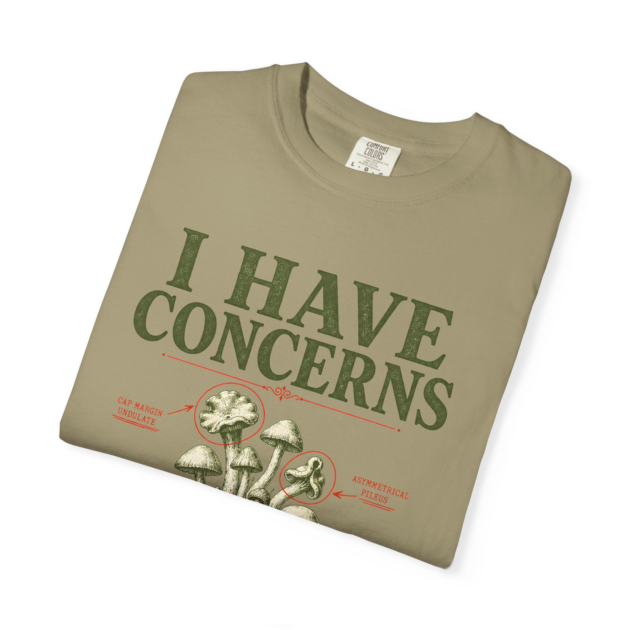 Concerns Regarding Specimen T-Shirt