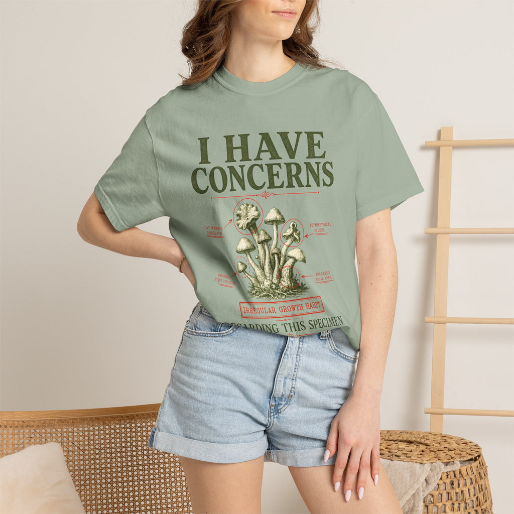 Concerns Regarding Specimen T-Shirt
