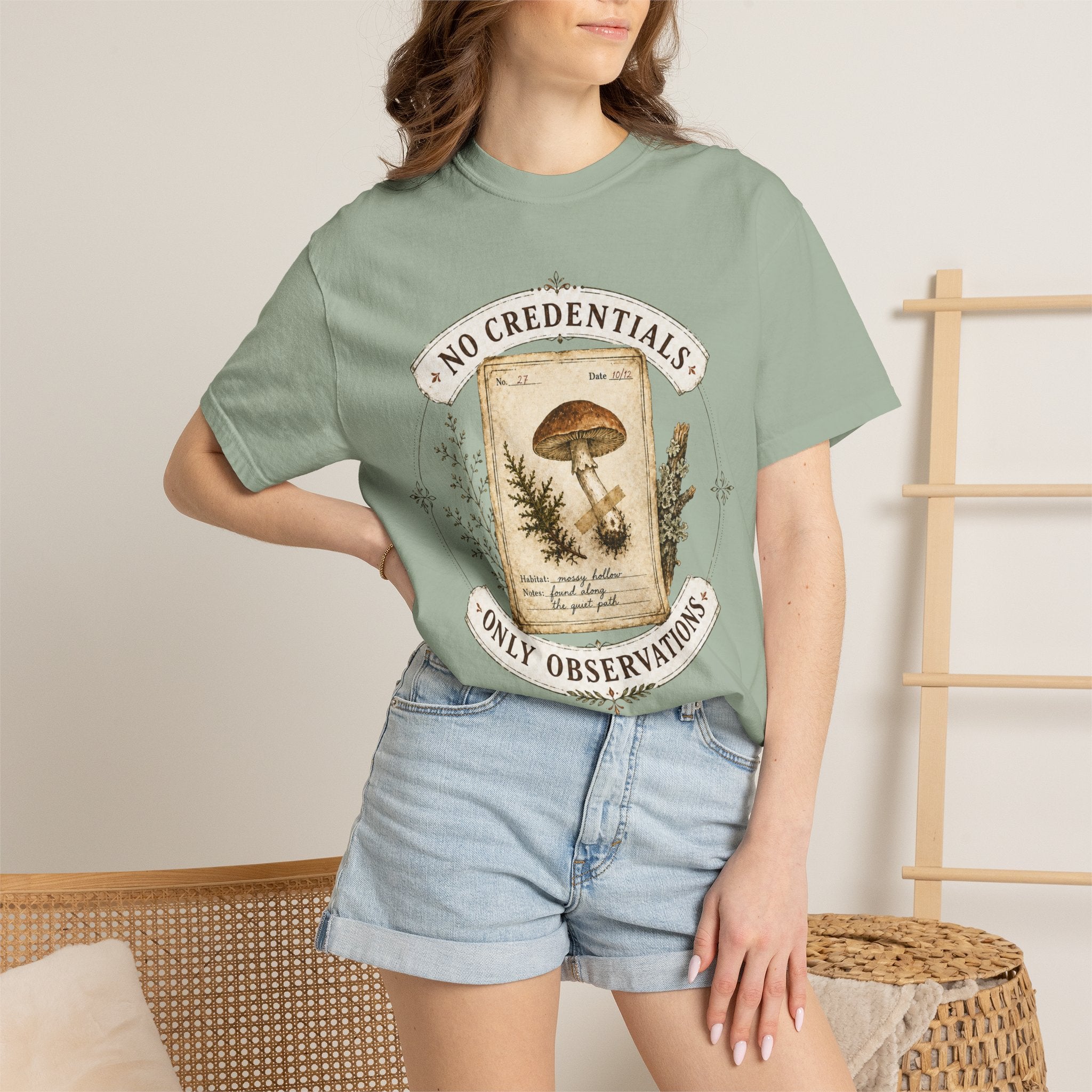 No Credentials, Only Observations T-Shirt