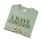 Concerns Regarding Specimen T-Shirt
