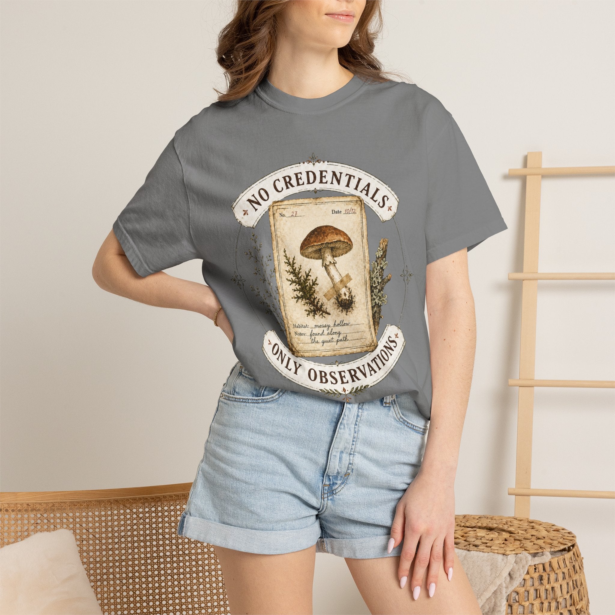No Credentials, Only Observations T-Shirt