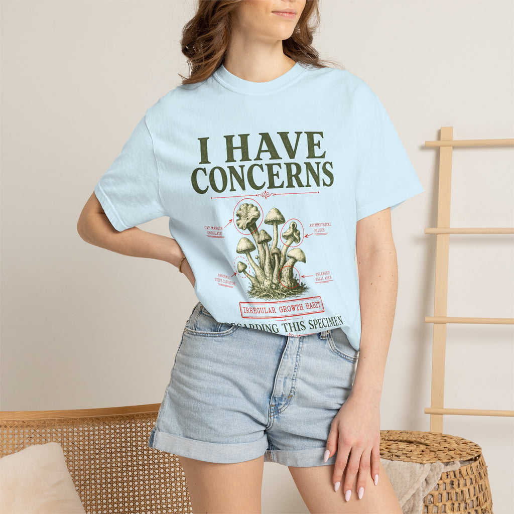 Concerns Regarding Specimen T-Shirt