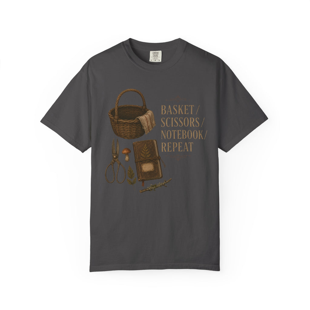 Basket Scissors Notebook Repeat T‑Shirt