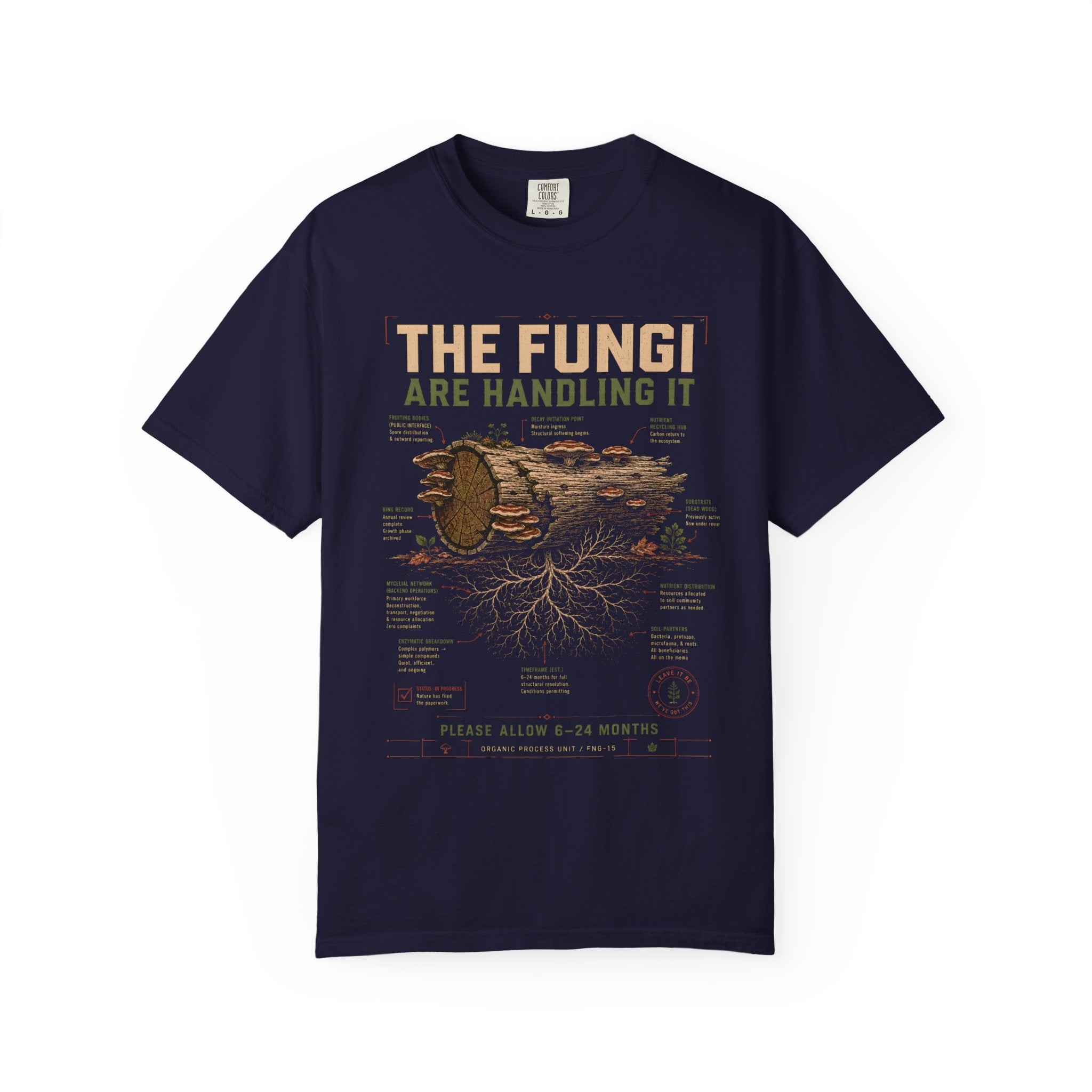 The Fungi Are Handling It T‑Shirt