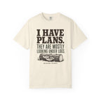 I Have Plans - They Are Mostly Looking Under Logs T-Shirt