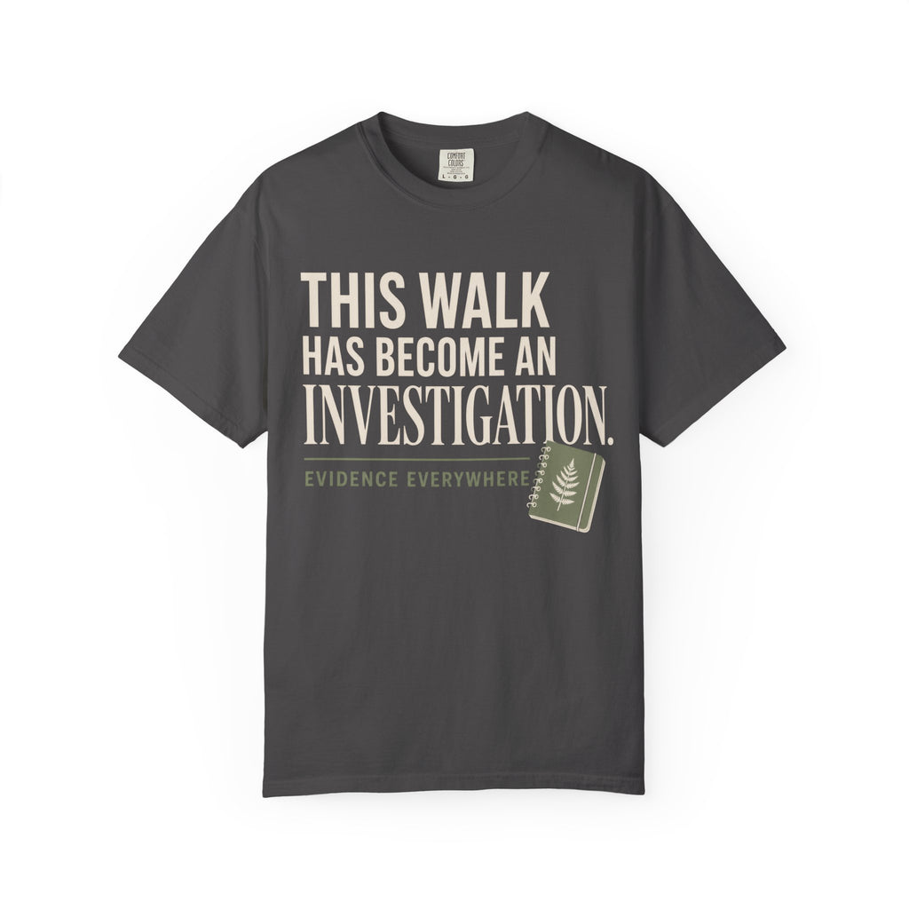 This Walk Has Become An Investigation T‑Shirt