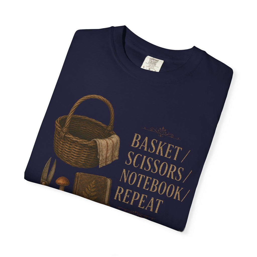 Basket Scissors Notebook Repeat T‑Shirt