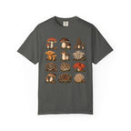 Mushroom Specimen Grid T-Shirt