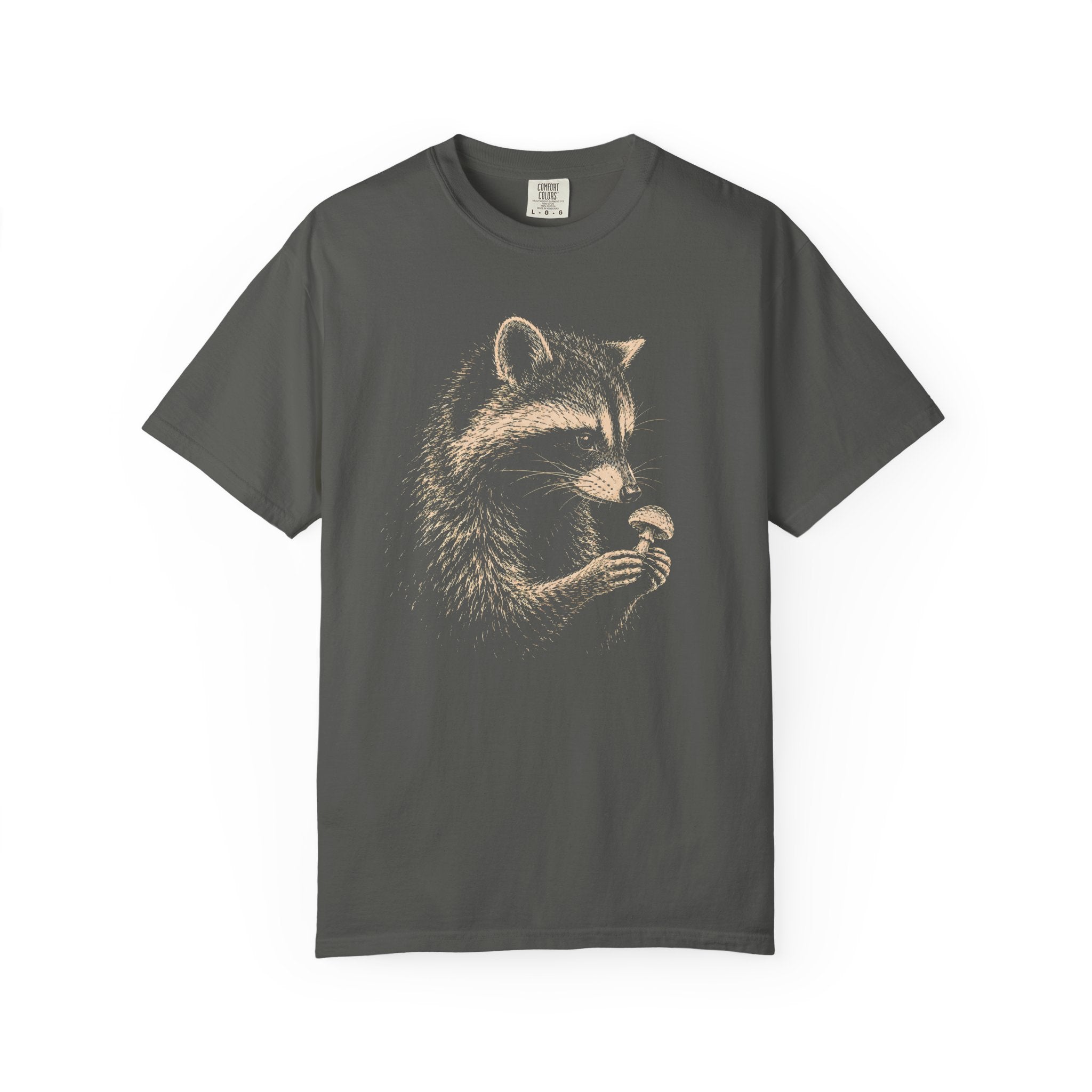 Raccoon Mushroom Bandit T‑Shirt