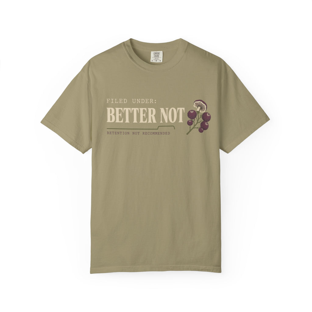 Filed Under: Better Not T-Shirt