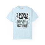 I Have Plans - They Are Mostly Looking Under Logs T-Shirt