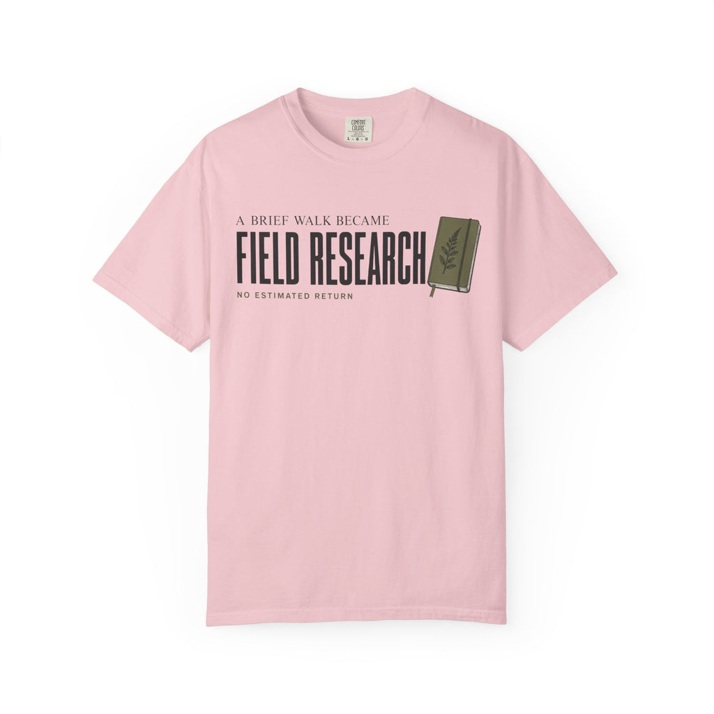 A Brief Walk Became Field Research T-Shirt