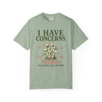 Concerns Regarding Specimen T-Shirt