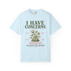 Concerns Regarding Specimen T-Shirt