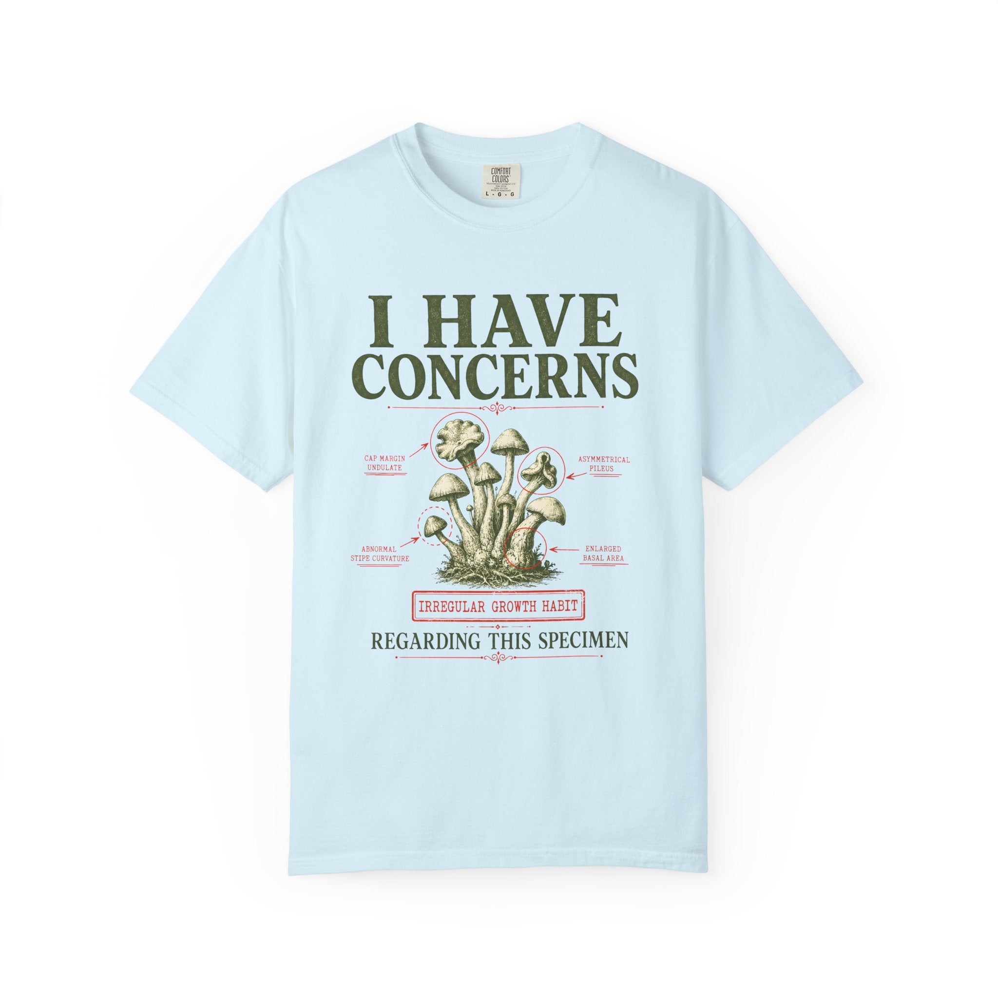 Concerns Regarding Specimen T-Shirt