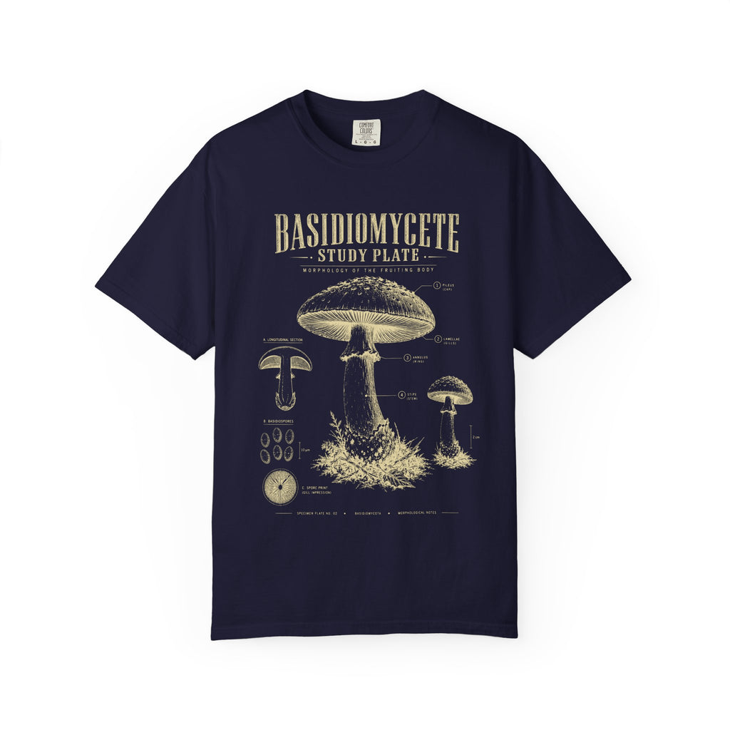 Basidiomycete Study Plate T‑Shirt