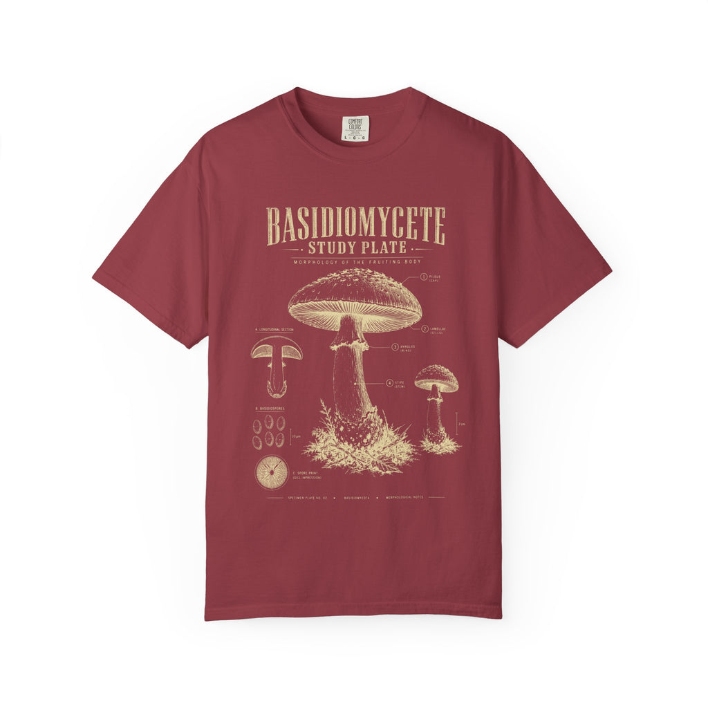 Basidiomycete Study Plate T‑Shirt