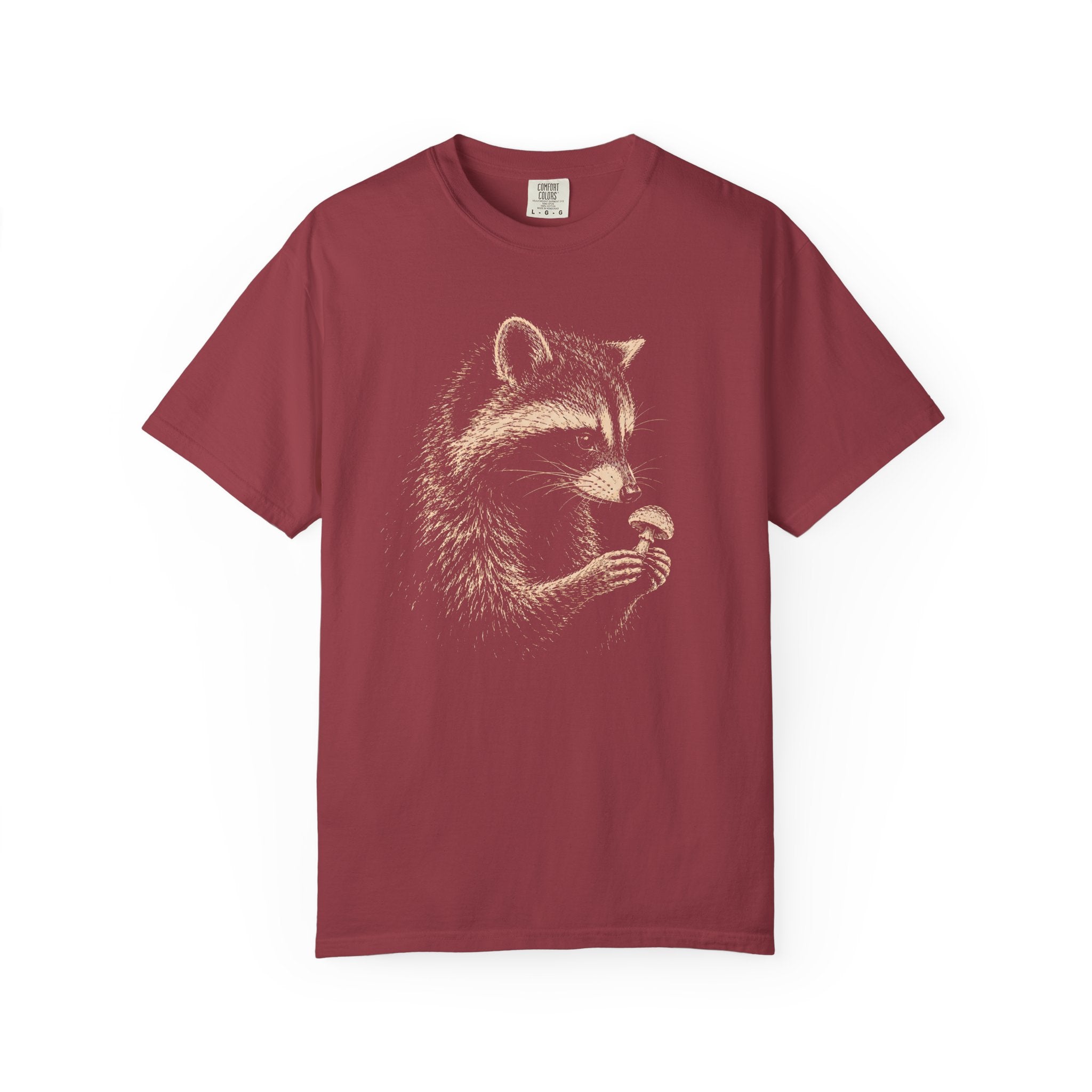 Raccoon Mushroom Bandit T‑Shirt