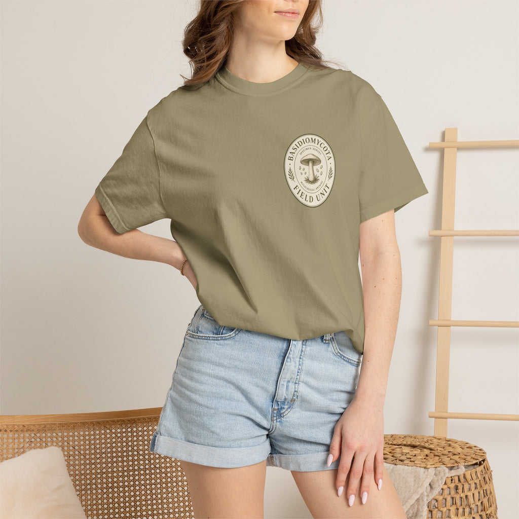 Basidiomycota Field Unit Patch T‑Shirt