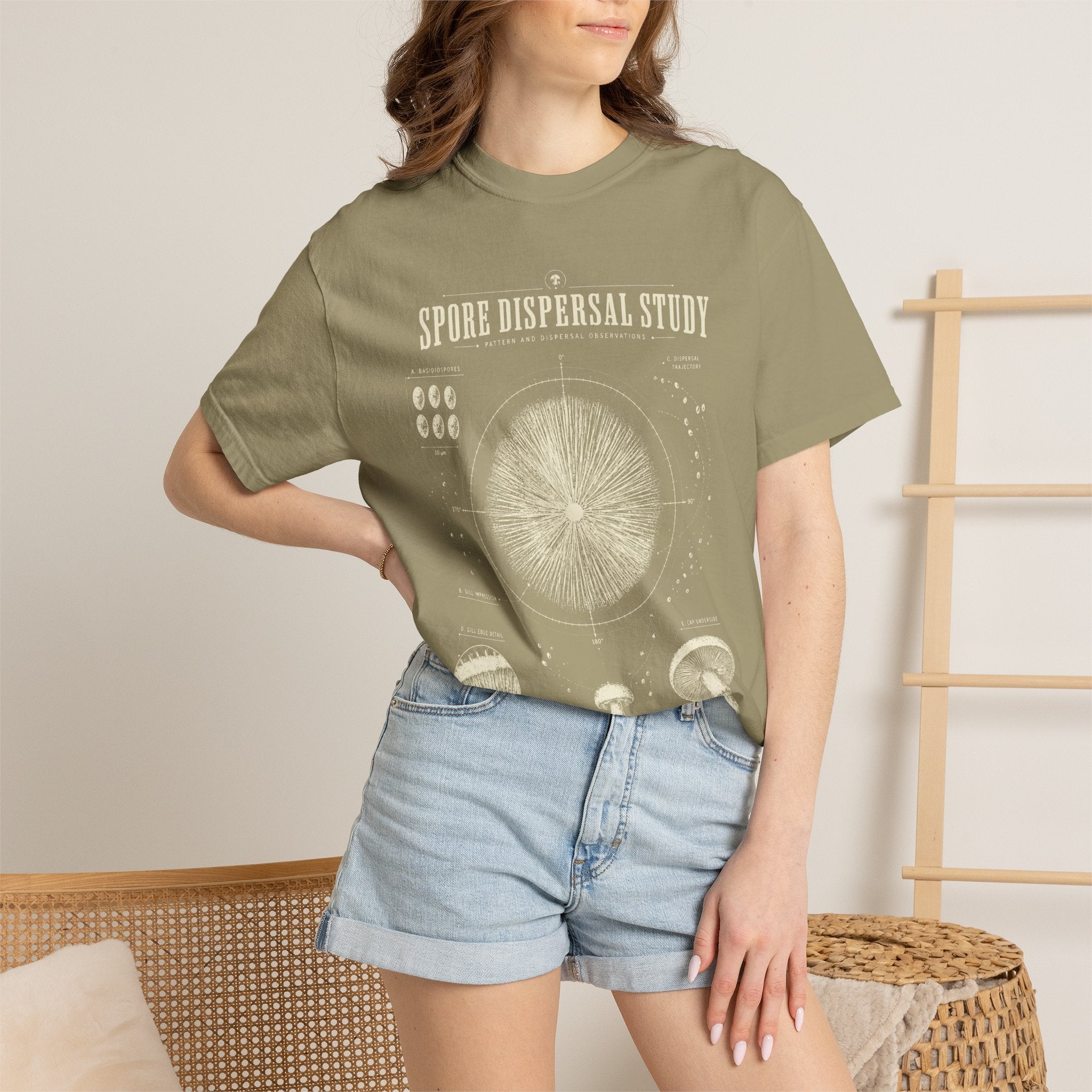 Spore Dispersal Study T‑Shirt