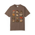 Mushroom Specimen Grid T-Shirt