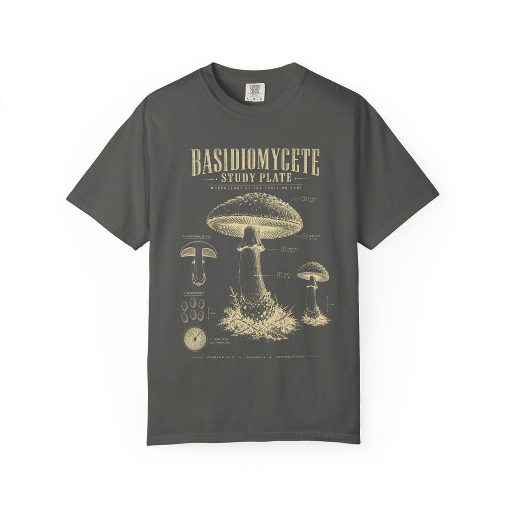 Basidiomycete Study Plate T‑Shirt