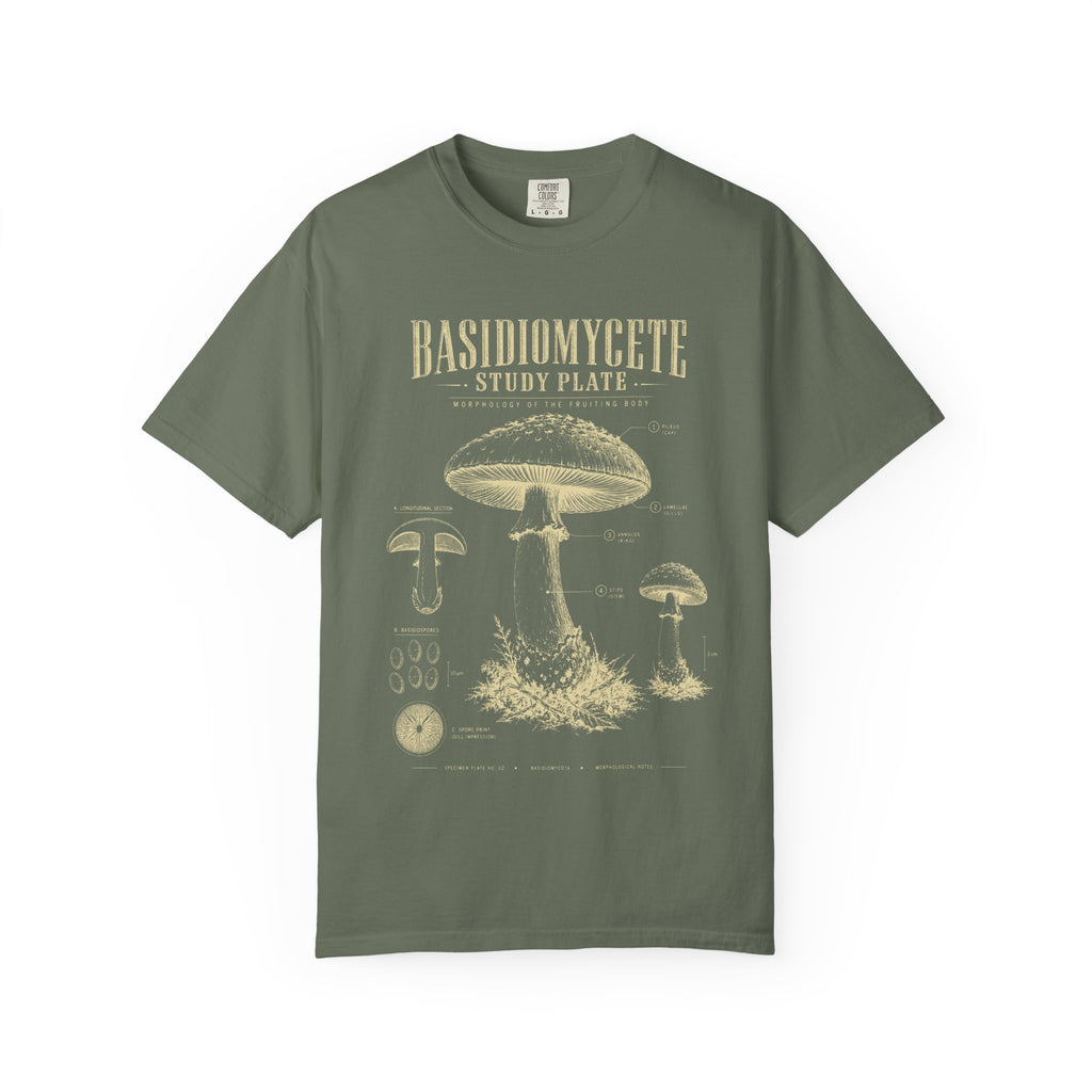 Basidiomycete Study Plate T‑Shirt