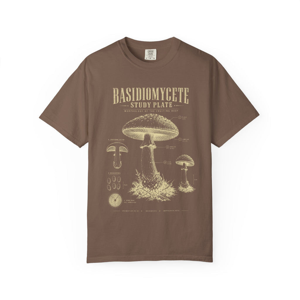 Basidiomycete Study Plate T‑Shirt
