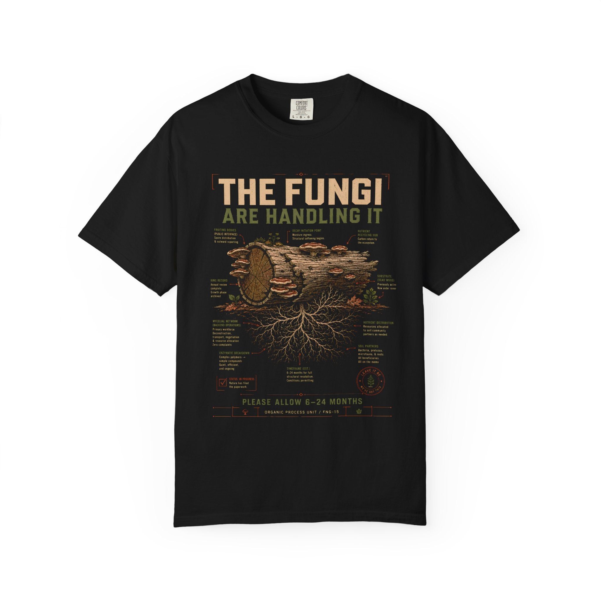 The Fungi Are Handling It T‑Shirt